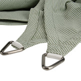 Schaduwdoek 4x5 rechthoek Moonstone green