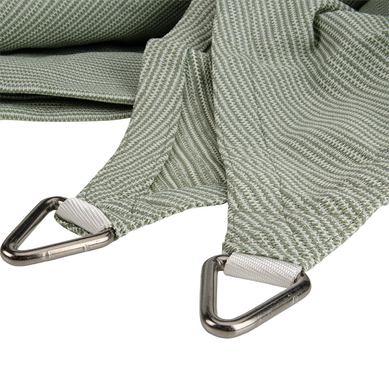 Schaduwdoek vierkant 6x6 Moonstone green