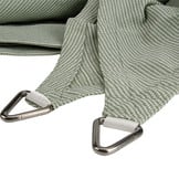 Schaduwdoek vierkant 2x2 Moonstone green