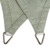 Schaduwdoek driehoek 90 graden 3x3x4,2 Moonstone green