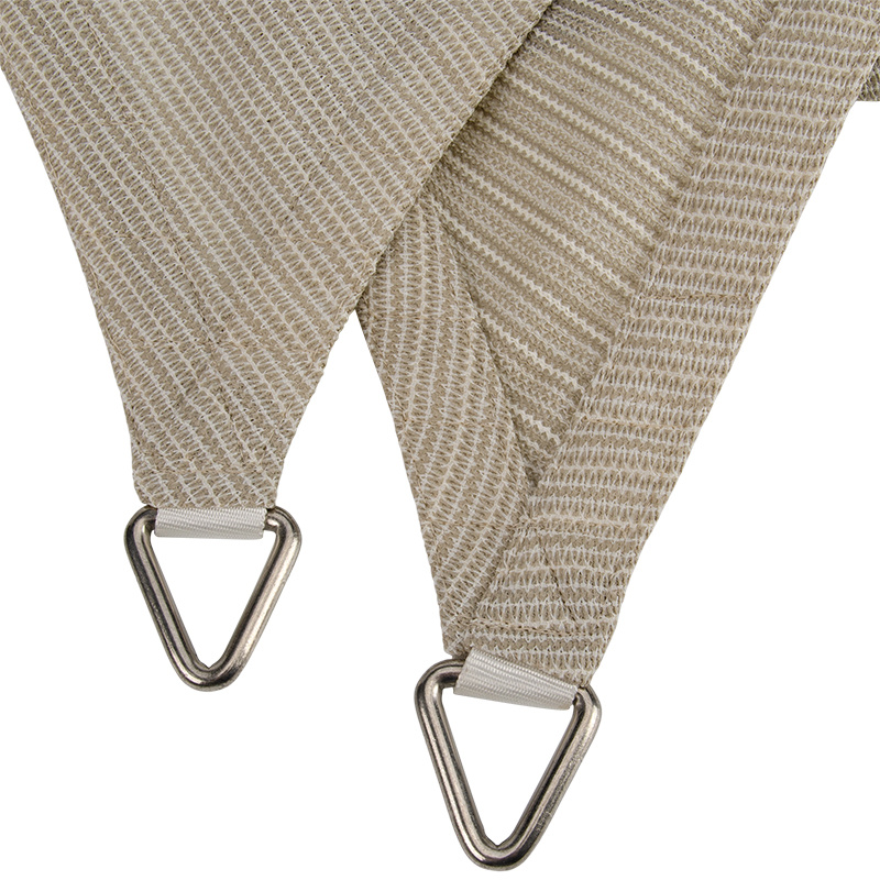 Schaduwdoek vierkant 6x6 Sahara sand