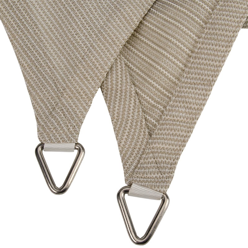 Schaduwdoek vierkant 2x2 Sahara sand