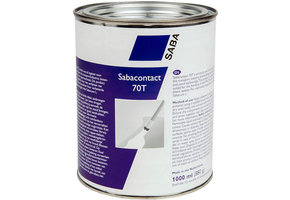 Saba PVC zeildoek lijm 70T 1L