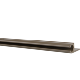 Caravanrail 7mm recht kederprofiel Taupe mat 99cm railprofiel