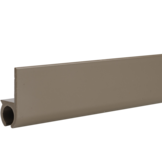 Caravanrail 7mm recht kederprofiel Taupe mat 99cm railprofiel