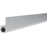 Caravanrail 7mm recht kederprofiel Aluminium  99cm railprofiel