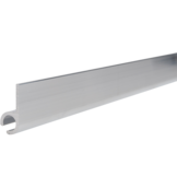 Caravanrail 7mm schuin kederprofiel Aluminium 99cm railprofiel