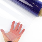 1mm 150cm doorzichtig pvc zeil raamzeil transparant plastic