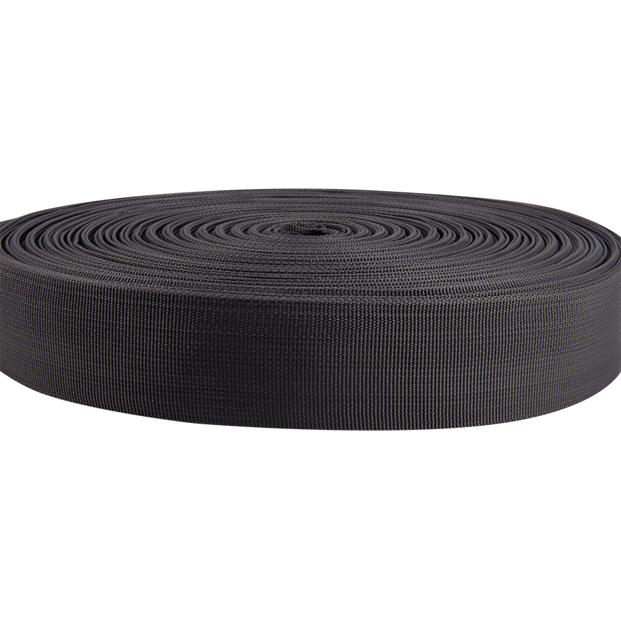 Keperband 40mm grijs rol 50 meter biaisband