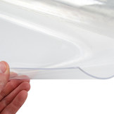 Tafelzeil transparant 90cm 2,2mm doorzichtig tafelzeil food-grade