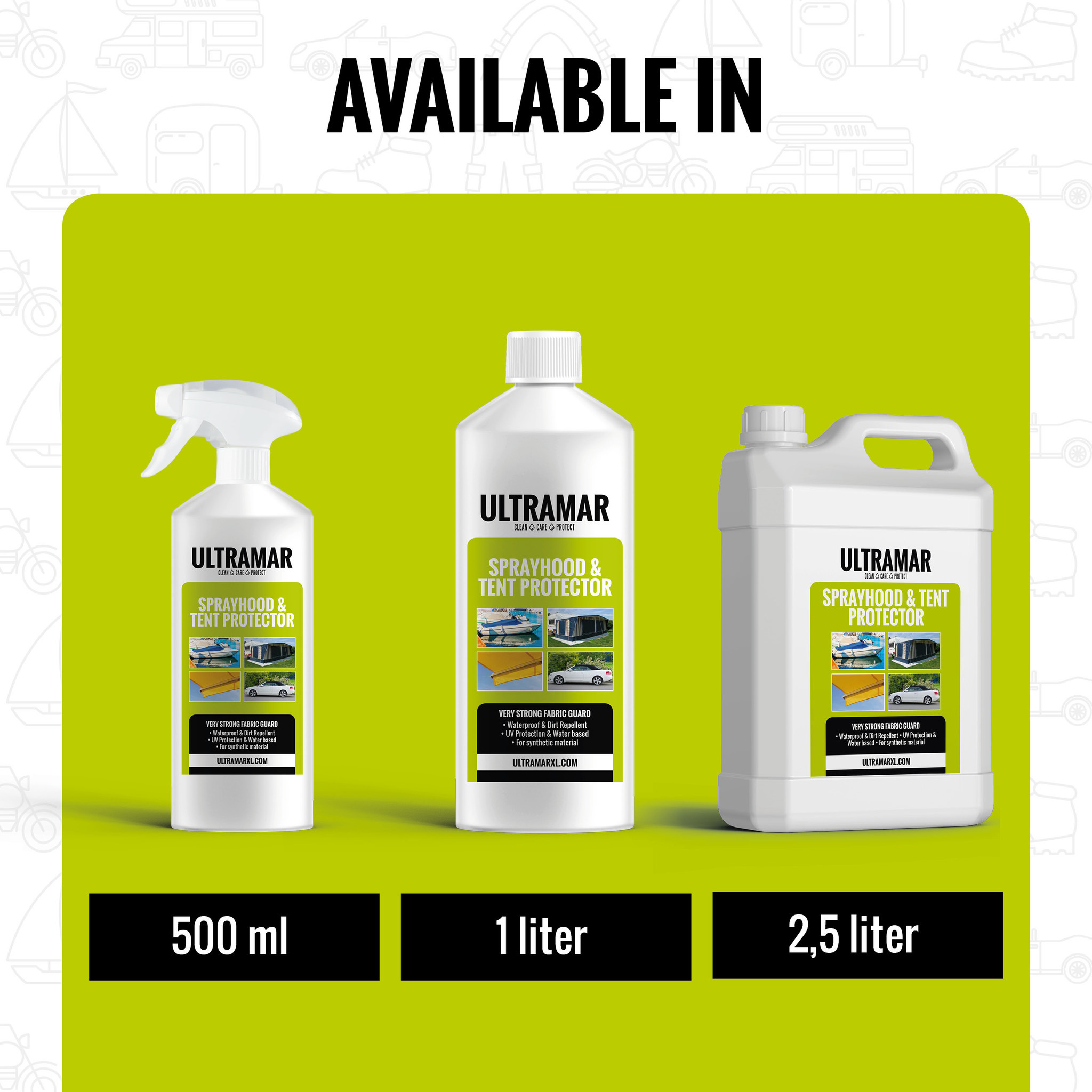 Ultramar Sprayhood & Tent Protector