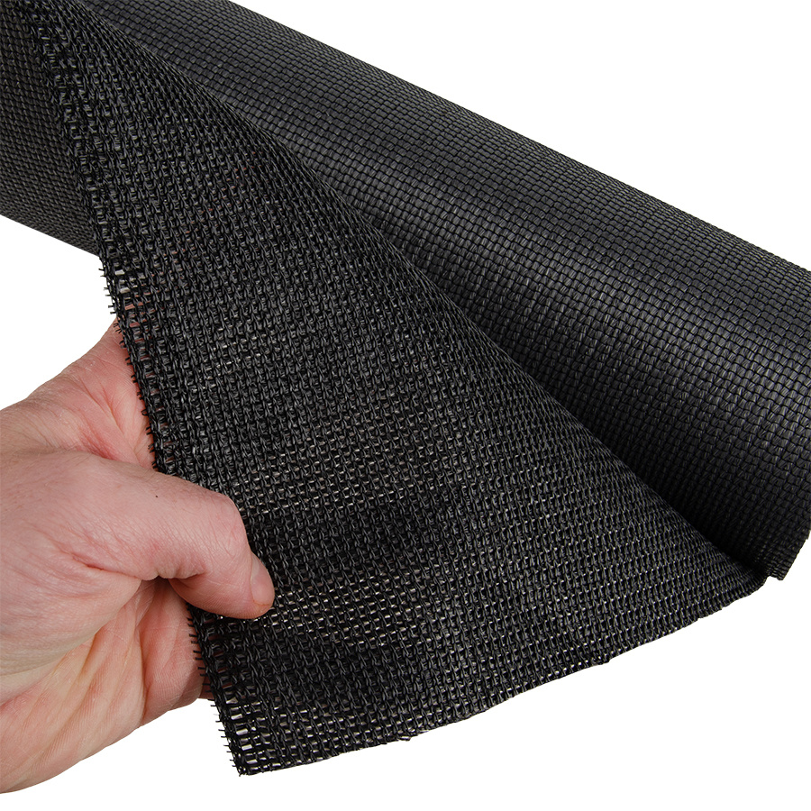 Schaduwdoek per meter 3m breed 300gr Carbon Black