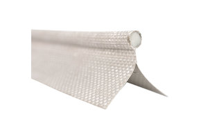 Caravanpees 5mm wit dubbele vlag