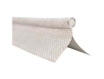 Caravanpees 5mm wit dubbele vlag