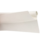 Caravanpees keder met dubbele vlag 5mm wit