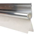 Caravanpees keder met dubbele vlag 5mm wit