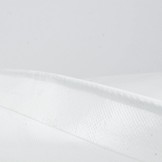 5x8 Wit 650gr PVC afdekzeil met 18mm zeilringen (nestels, ringogen)