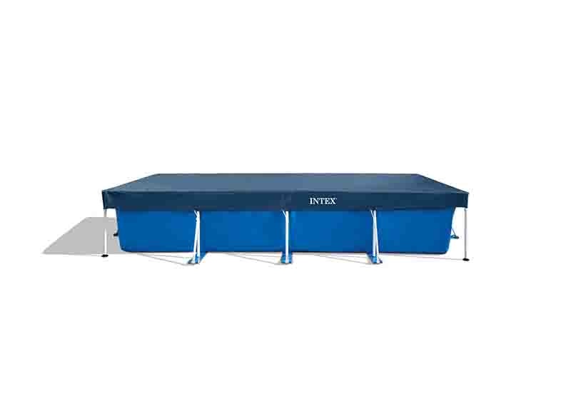 energie Tenen Ademen Intex Frame Pool Zwembad Afdekzeil Rechthoek 4,5m x 2,2