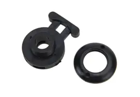 Minax kop nylon zwart 10 stuks