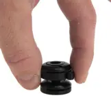 Minax doek op doek ontvanger drukknopen nylon zwart kunststof 10 stuks