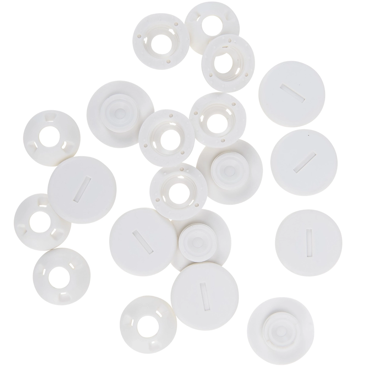 Perfix doek/doek receiver CC wit