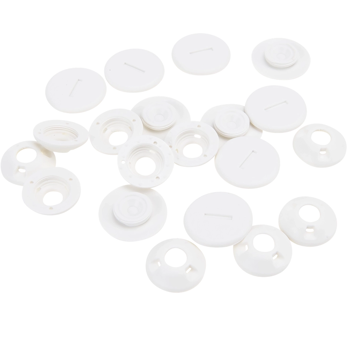 Perfix doek/doek receiver CC wit