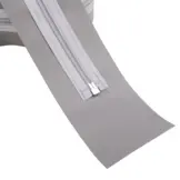 Rits in pvc gestikt 250cm grijs Kroko lijmbaar voor verandazeil