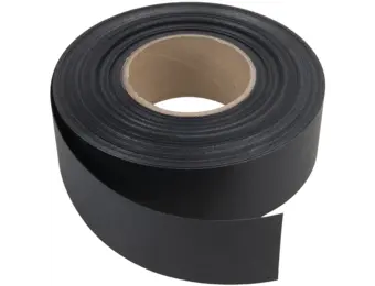 Verstevigingsband zwart mat 30 meter