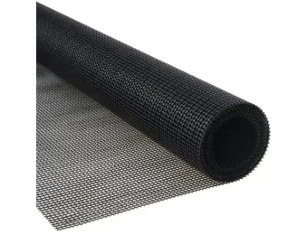 Gaasdoek Pvc - 250gr Zwart - 60% windreductie