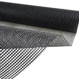 Pvc Gaasdoek / meshdoek / gaasnet - 250gr Zwart - 60% windreductie - per meter