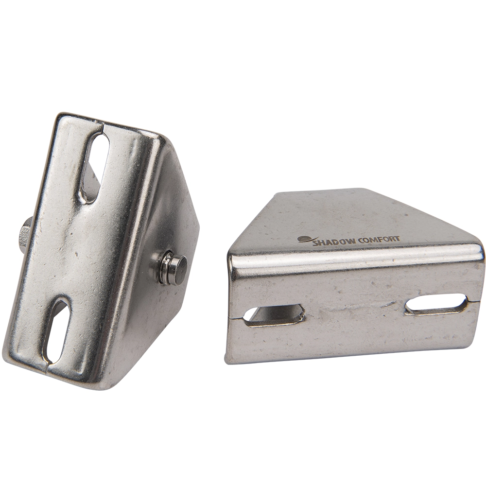 Buitengordijn bevestigingsset met staalkabels en een spanner rvs 316