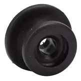 Elastisch koordhouder rond Carrosseriehaak nylon 25mm zwart 10 stuks