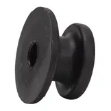 Elastisch koordhouder rond Carrosseriehaak nylon 25mm zwart 10 stuks