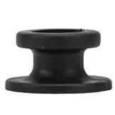 Elastisch koordhouder rond Carrosseriehaak nylon 25mm zwart 10 stuks