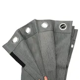 Buiten gordijn 220x137cm Cool grey  overkapping en veranda