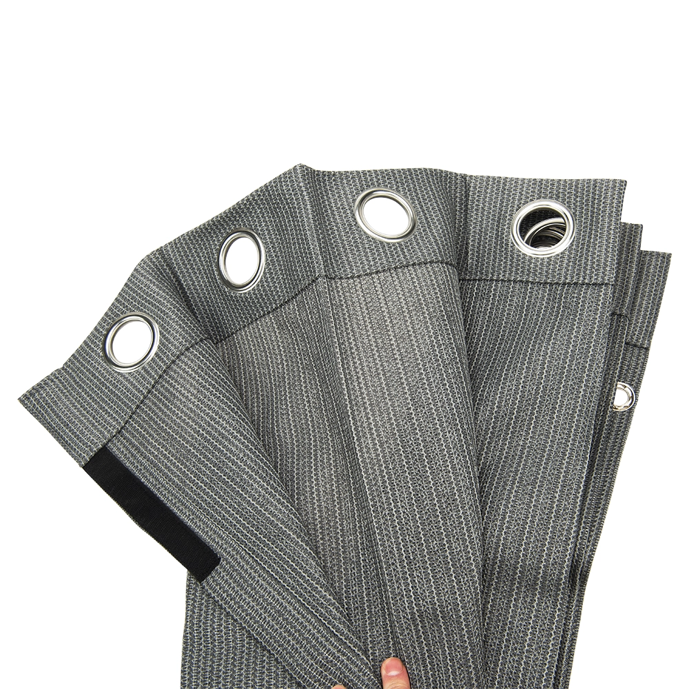 Buiten gordijn 220x137cm Cool grey  overkapping en veranda