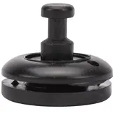 Minax doek op doek ontvanger drukknopen nylon zwart kunststof 10 stuks