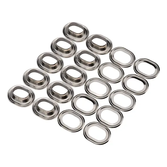 HAFRILY 12 sets draaisluitingen zinkleegering 30 x 20 mm voor ronde ogen dekzeil, sluiting met zakbevestiging HAFRILY 12 sets draaisluitingen zinkleegering 30 x 20 mm voor ronde ogen dekzeil, sluiting met zakbevestiging