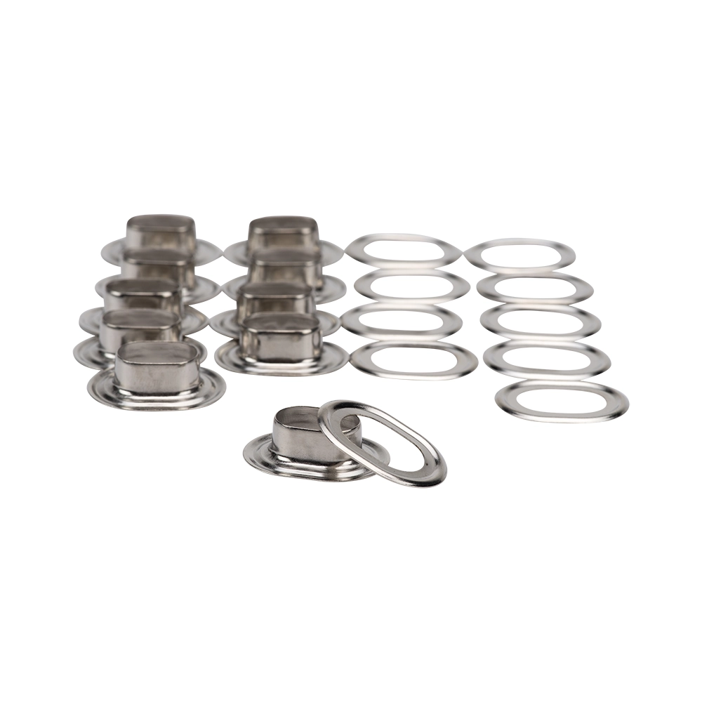 Zeilringen 17x11mm ovaal 10 stuks voor tourniquets draaisluitingen