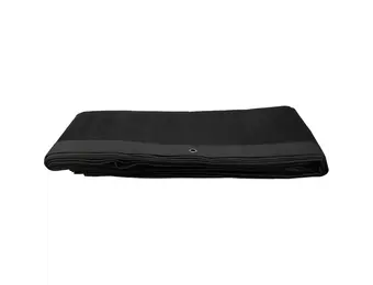 Harmonica schaduwdoek 290cm Carbon Black