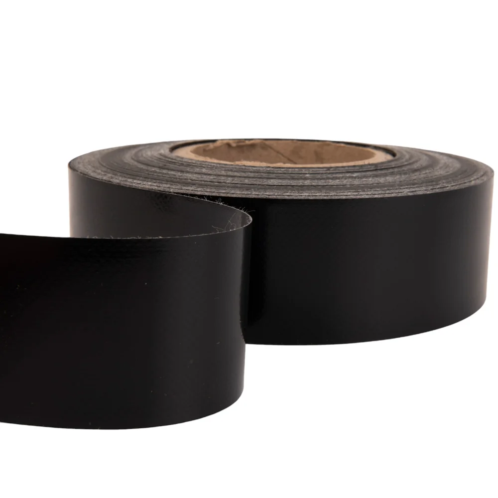 Verstevigingsband zwart glans 30 meter
