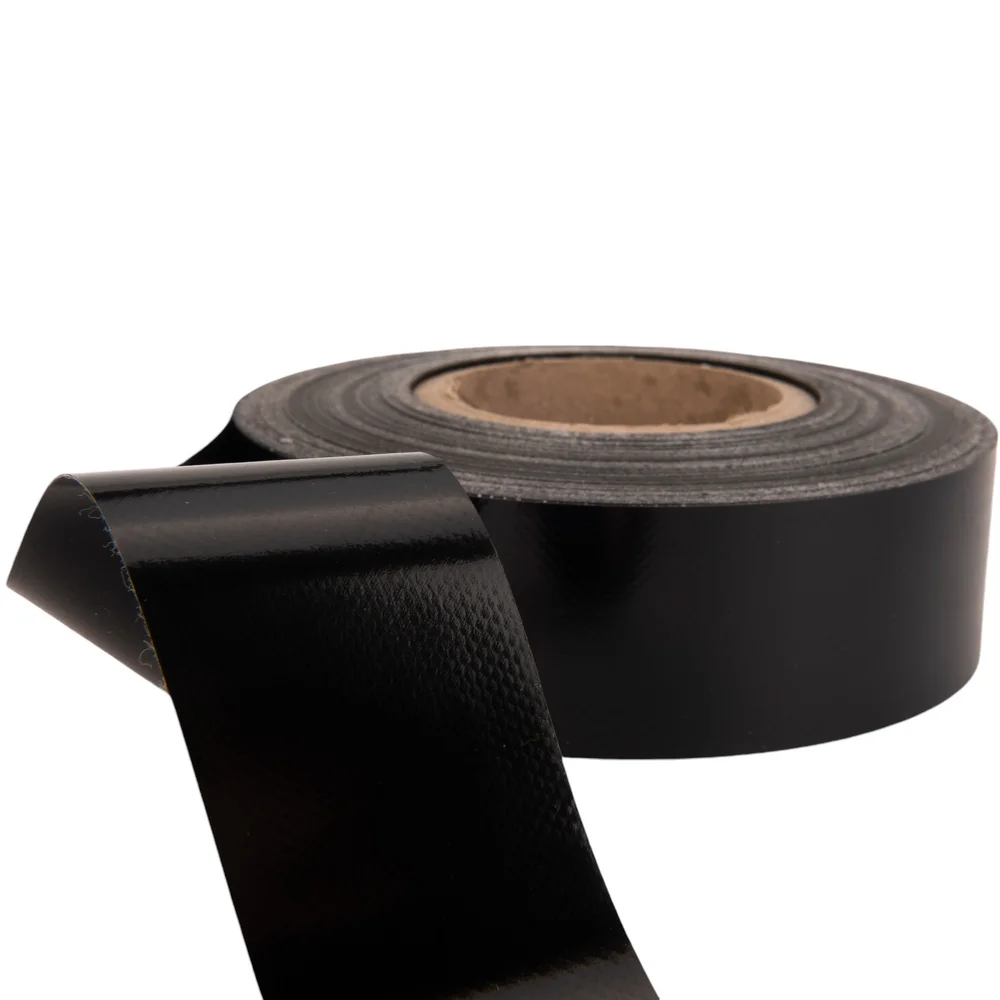 Verstevigingsband zwart glans 30 meter