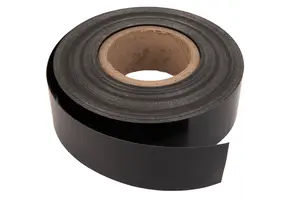 Verstevigingsband zwart glans 30 meter