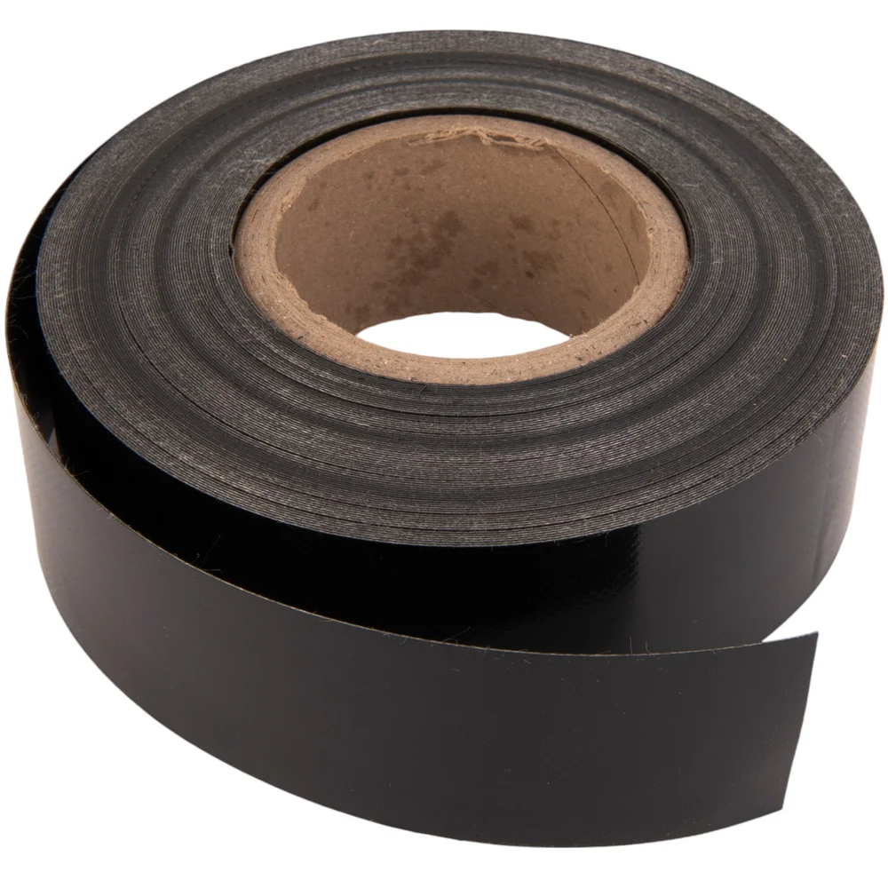 Verstevigingsband zwart glans 30 meter