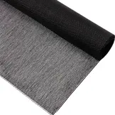 Pvc gaasdoek / meshdoek / gaasnet - 250gr Zwart - 85% windreductie - per meter