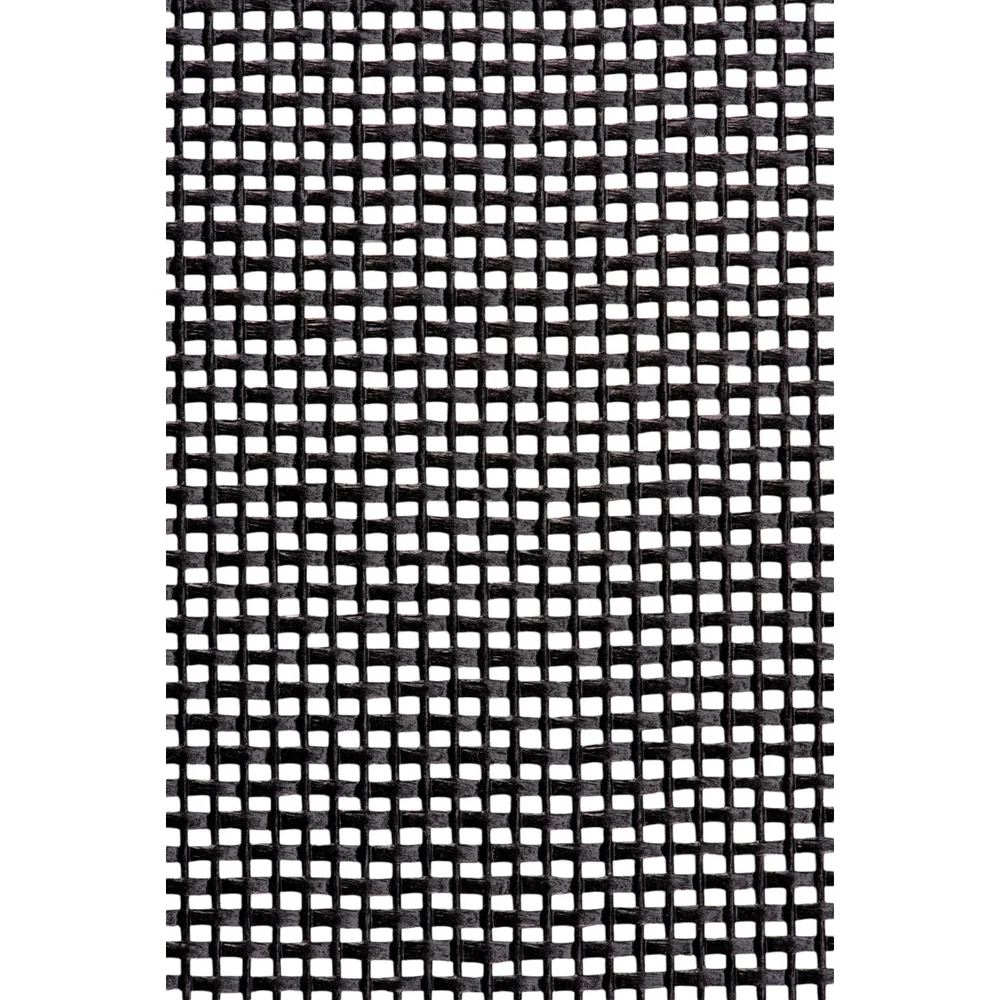 Pvc gaasdoek / meshdoek / gaasnet - 250gr Zwart - 85% windreductie - per meter