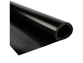 Staaltje - Pvc zeildoek 900gr Panama Gitzwart 9005
