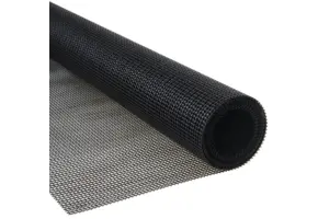 Staaltje - Pvc gaasdoek meshdoek gaasnet 250gr Zwart