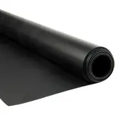 Pvc zeildoek - 650gr Zwart Canvasnerf - per meter of rol