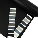 Pvc zeildoek - 650gr Zwart Canvasnerf - per meter of rol